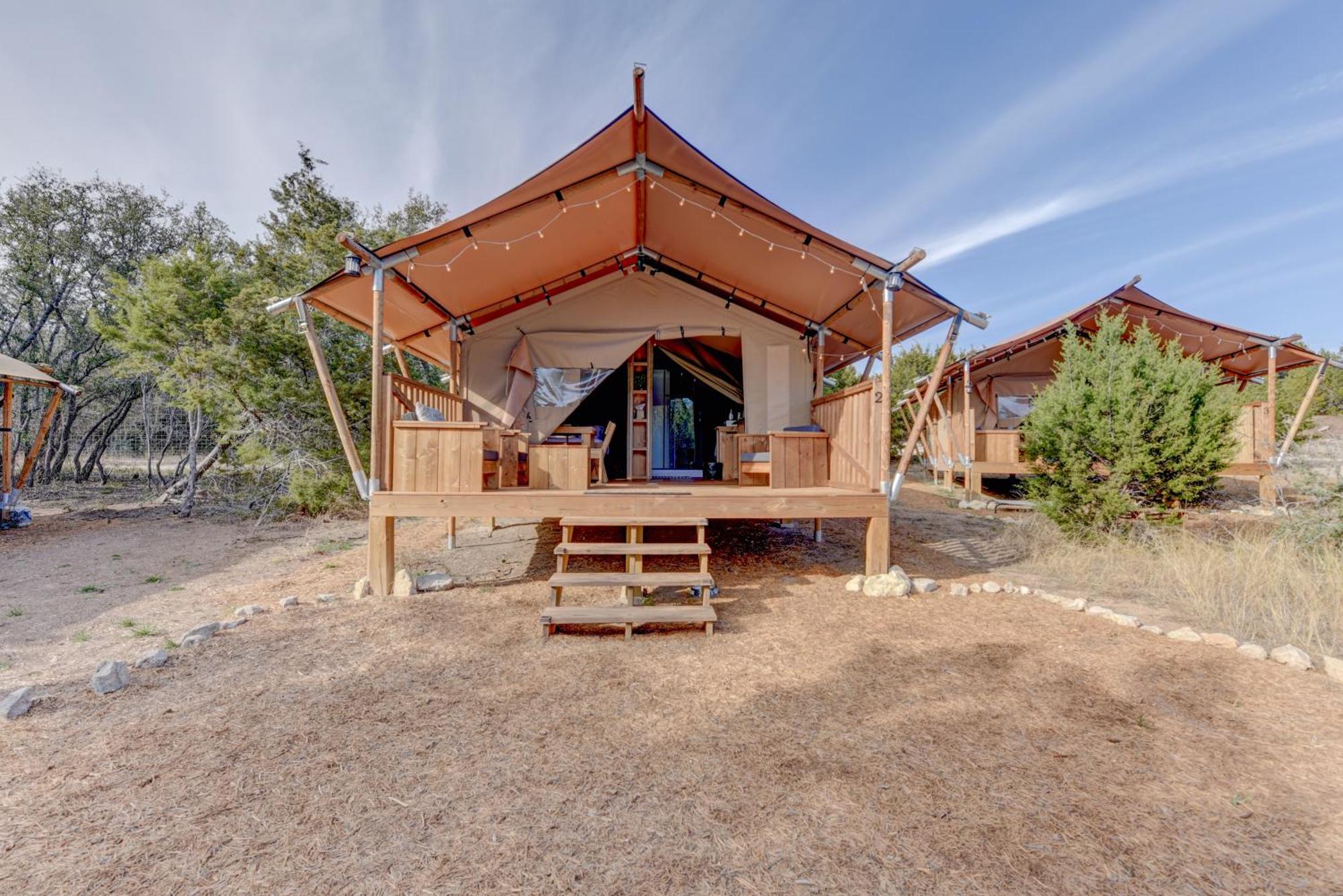 12 Fires Luxury Glamping With Heating #2 호텔 존슨 시티 외부 사진