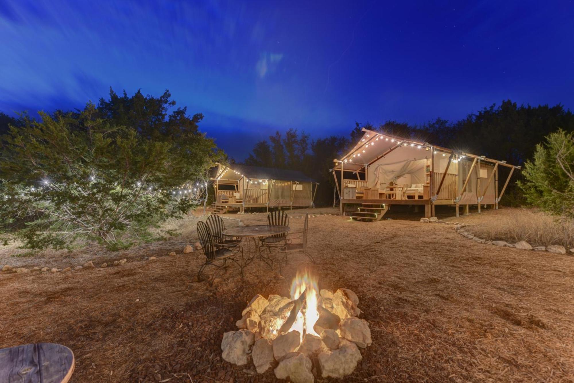 12 Fires Luxury Glamping With Heating #2 호텔 존슨 시티 외부 사진